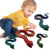 Yousheng 3D Printed Snake Toy Articulated Snake with Openable Mouth And Retractable Teeth Flexible Fidget Snake Toy for Adults Kids