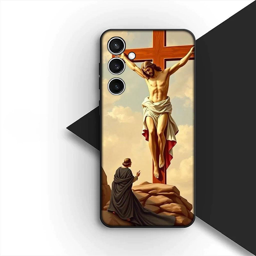 God Christian Jesus Judah Christ Phone Cover Case for Motorola Moto G86 G57 E14 E15 G14 G34 G35 G84 G24 A54 G15 Power E22 Casing
