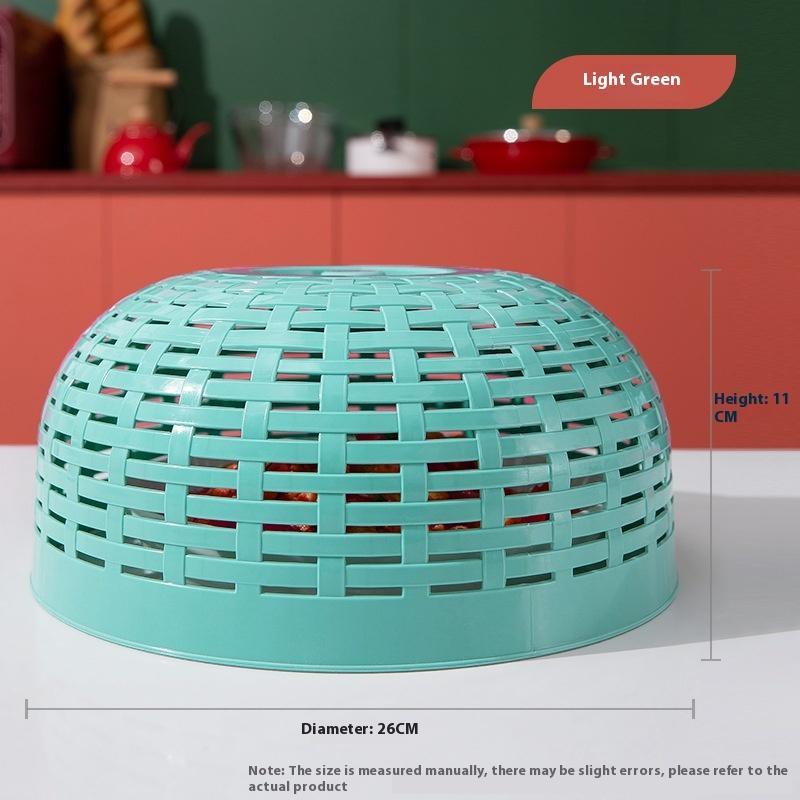 Staubdichte Lebensmittelabdeckungen Kunststoff Wiederverwendbar Haushalt Küche Buffet Party Praktischer Obstkorb Schüssel Zeltabdeckung