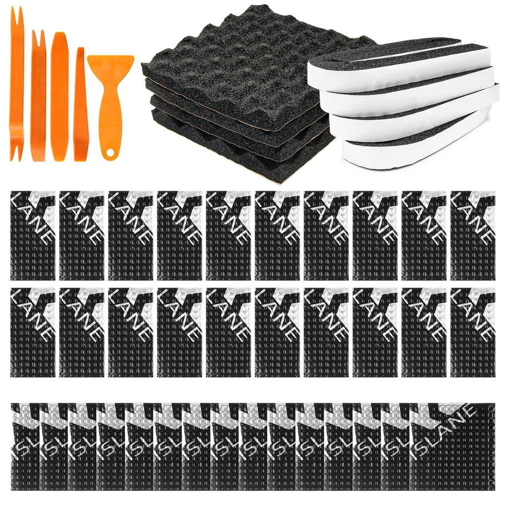 MSLANE Soundproofing Insulation Speaker Soundproofing Speaker Back Vibration Damping and Absorbing Vibration Damping Soundproofing Foam Sound