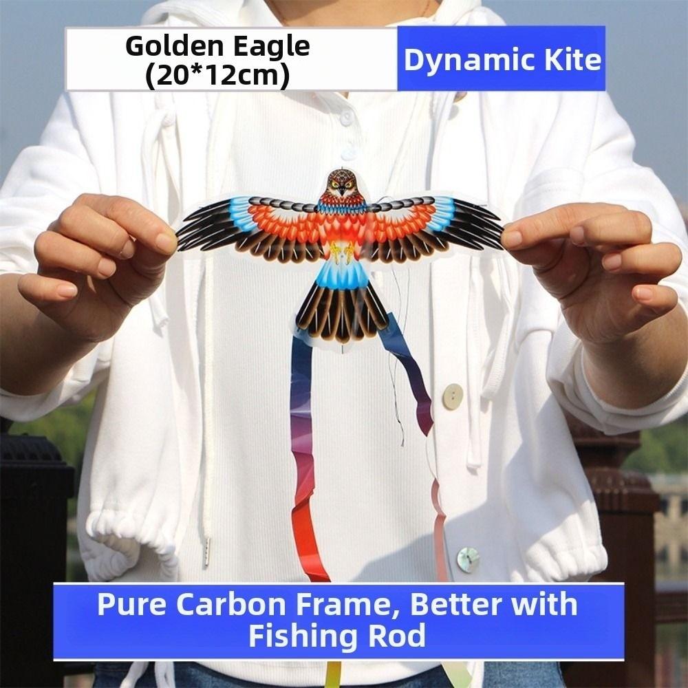 DIY Toy Plastic Eagle Kite Cartoon Flying Bird Kites New Large Eagle Kites Garden Outdoor Sports