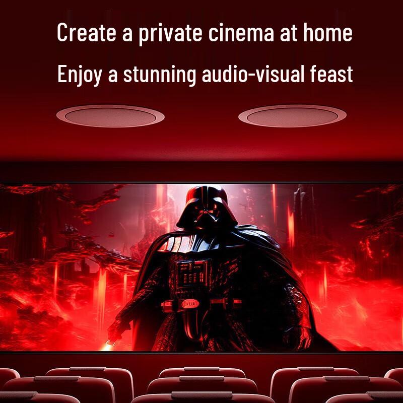 SAST 5.5-inch Coaxial Recessed Ceiling Speaker CN Plug (adapter Included)