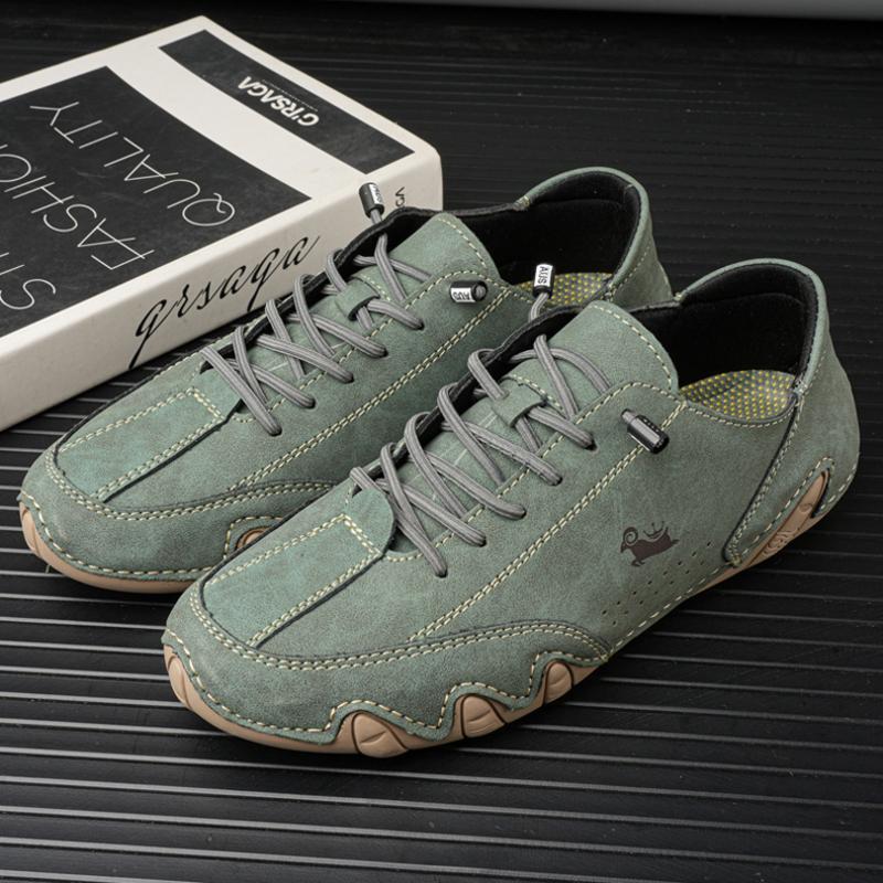 Chaussures de Sport et de Loisirs pour Homme Cuir Blanc Semelle Plate Chaussures de Marche Étudiant Antidérapantes et Légères Chaussures de Tennis Pied Unique