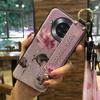 Silicone Fashion Design Phone Case For Cubot Note20 Durable Phone Holder Wrist Strap Back Cover Kickstand Waterproof
