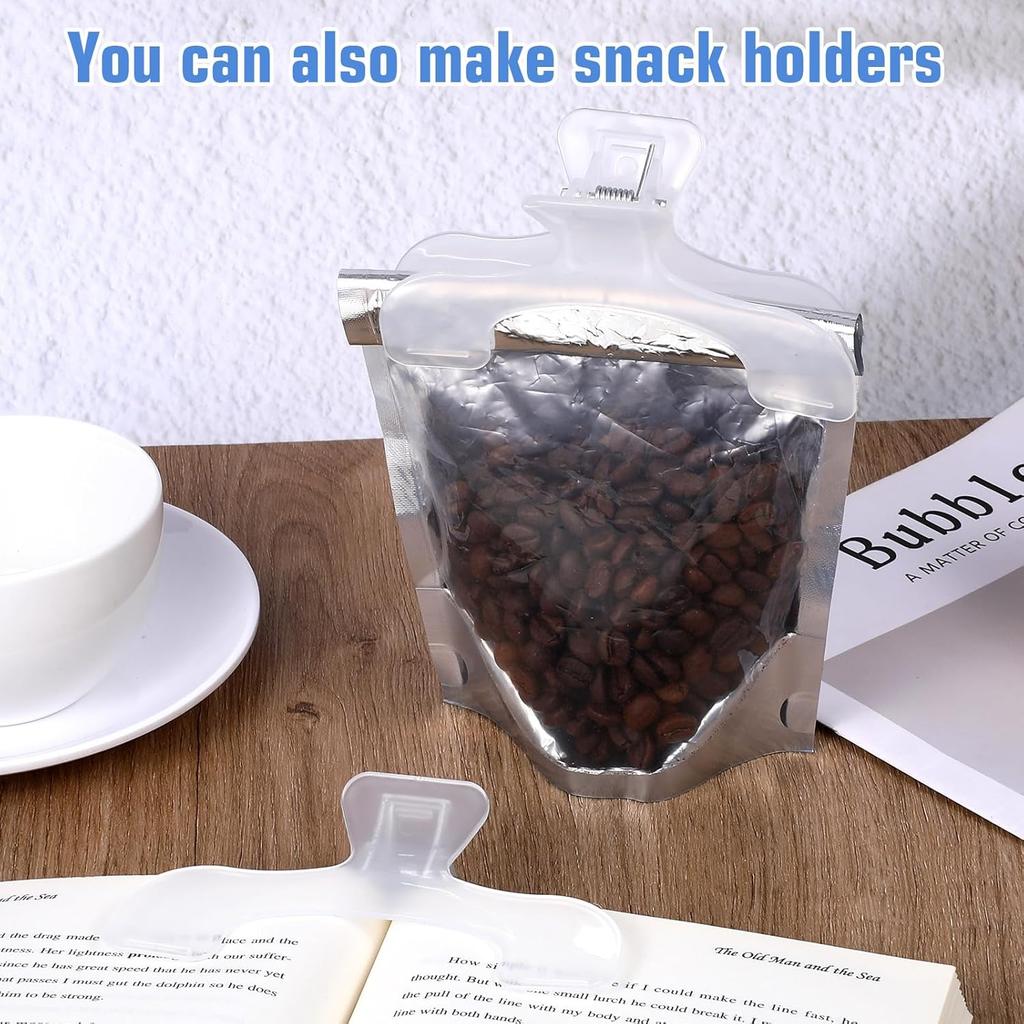 2Pcs Book Clips, Book Weight Page Holder, Transparent Book Clips To Hold Book Open Portable Reading Book Page Holders for Office
