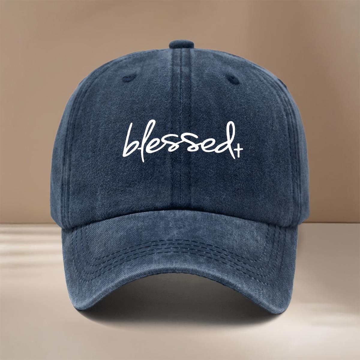 

Face-showing Little Hip-hop Hat for Men and Women Same Style Curved Brim Hat for Vacation Travel Dining темно-синий