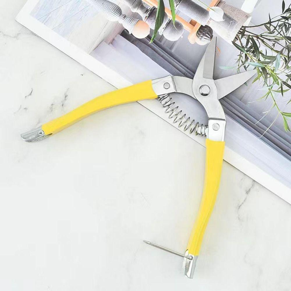 with Automatic Return Spring Branch Shears Straight Head Garden Branch Shear  Plant