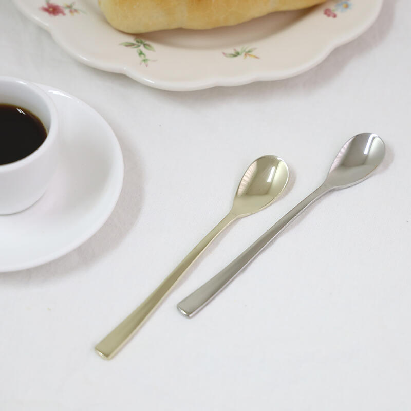Mint teaspoon (gold)