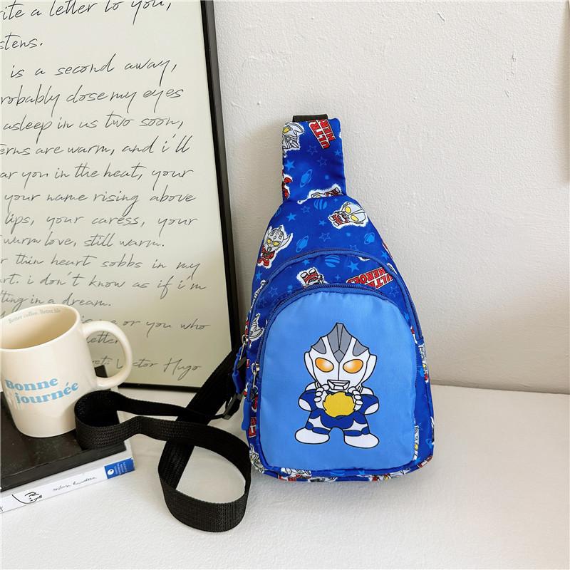 Spiderman Cartoon Kids Nylon Casual Shoulder Bag With Fun Pattern Children For