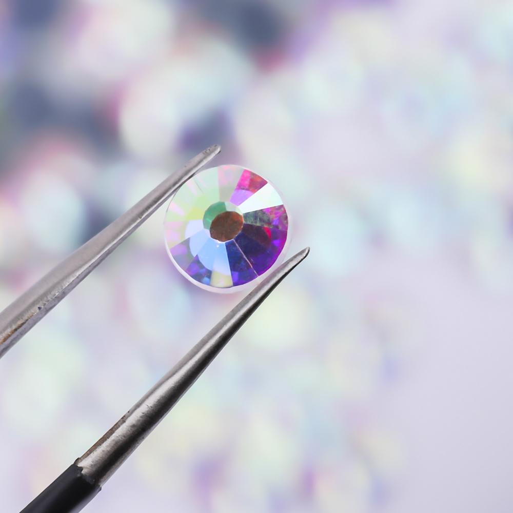 14400pcs Hotfix Rhytones Bulk Glass Crystal AB Gemstones Applique for Dresses Rhinestone T-shirt Garment Accessories