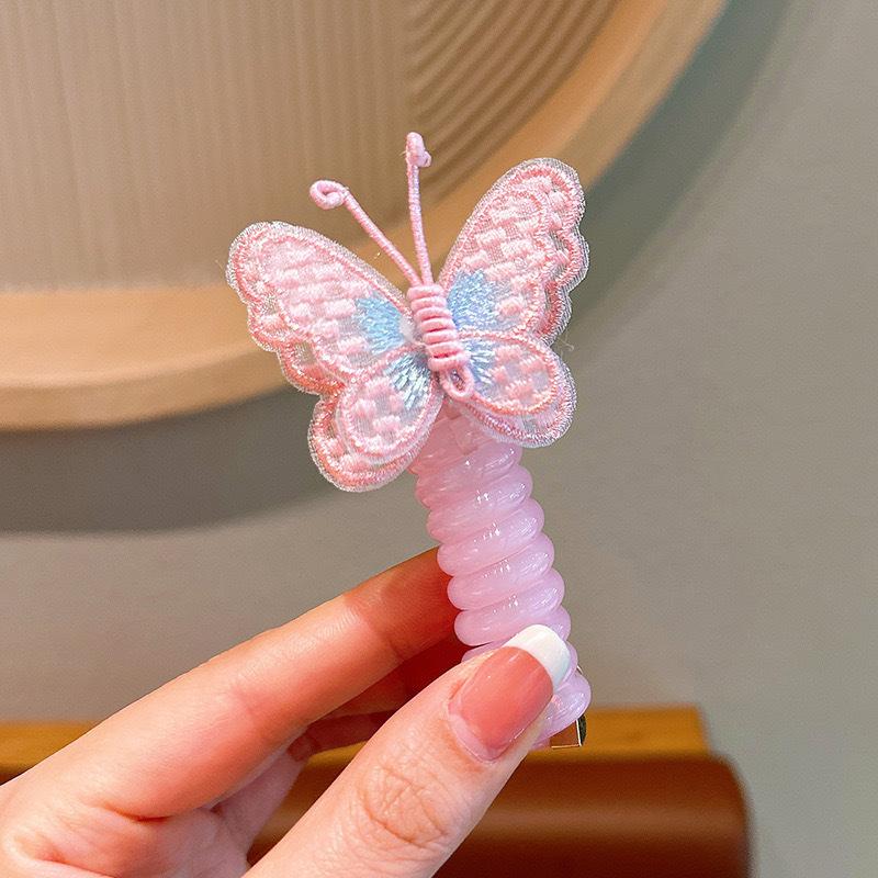 1 Butterfly Spiral Braided Hair Accessory Suitable All Seasons,with Multiple Styles To ChooseFromsweetEyecatchingHairAccessories