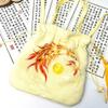 Elegant Chinese Style Drawstring Bucket Bag Organza Small Purse Bag  Shopping