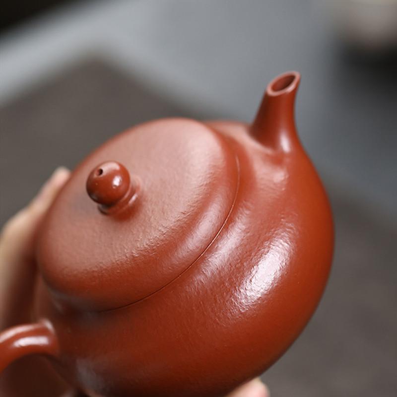 180ml Yixing Purple Clay Teapot Household Kettle Master Handmade Tea Pot Beauty Tea Infuser Chinese Zisha Tea Set Accessories