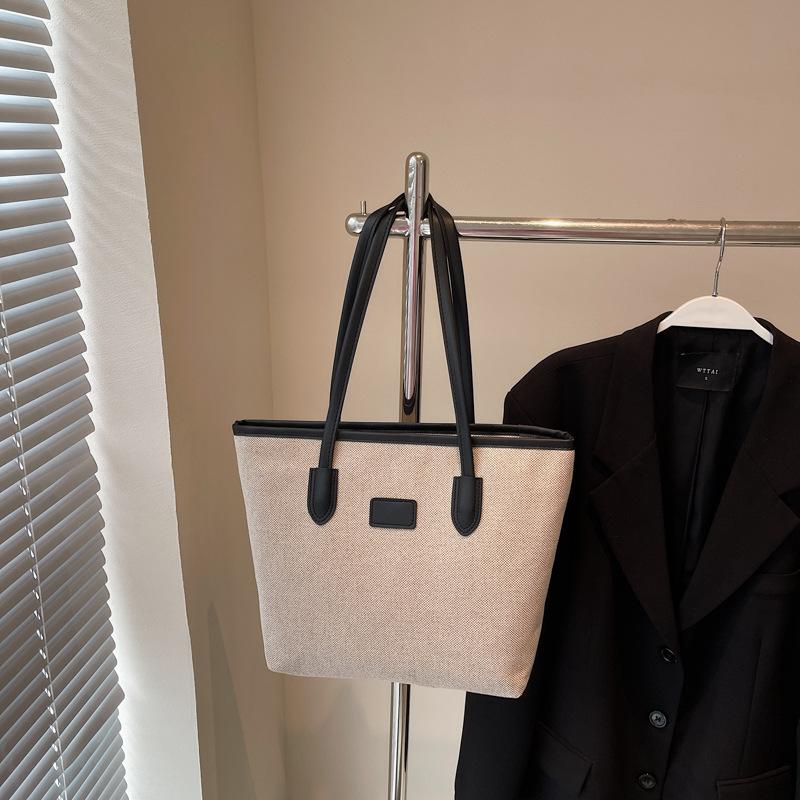 Summer new large-capacity versatile and beautiful casual portable shoulder underarm bag tote bag women's bag