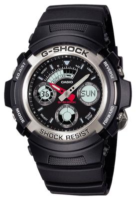 Casio] Watch G-Shock [Genuine Japan] AW-590-1AJF Men's Black