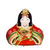 Osaka Choseido Compact Mini Hina Dolls Free Name Engraving on Wooden Plaque Ceramic Hina Hana Miyabi Hina - (Shipped Separately) - Dolls,