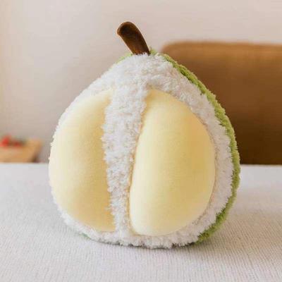 Simulation Fruit Doll Watermelon Strawberry Durian Plush Toy 8 Inch Grab Machine Doll Children's Birthday Gift