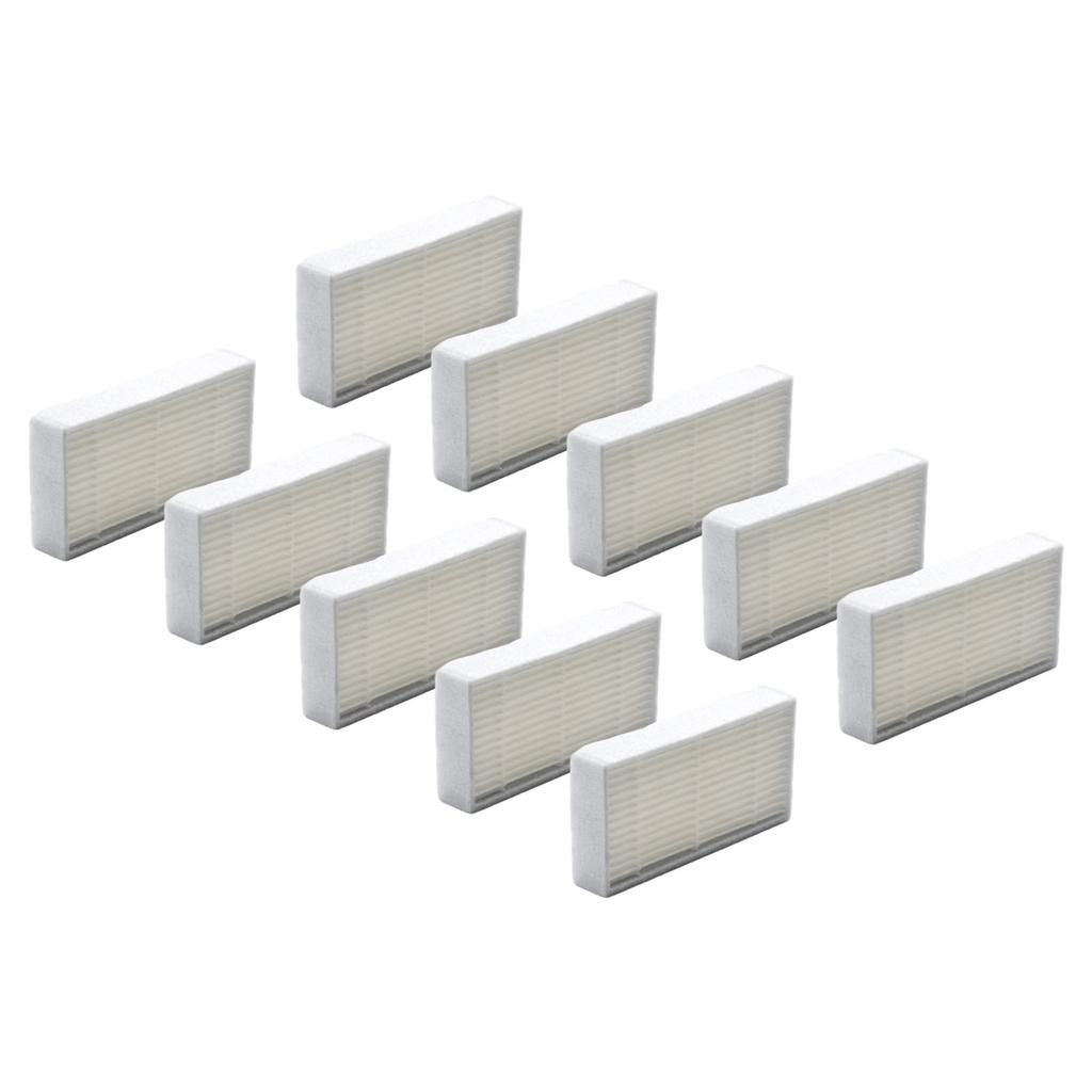 10Pcs Vacuum Filter Set for SilverCrest For SSR 3000 A1 Robot Vacuum Cleaner Accessories with Washable and Recyclable Features