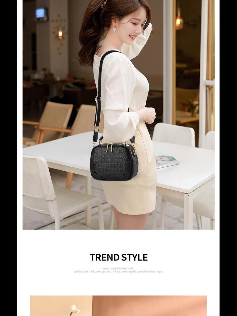 2024 Sommer Plaid Fashion Handtasche: Stilvolle quadratische Schulter- und Umhängetasche für Damen.