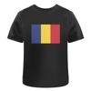 Romania Flag' Cotton T Shirt Ta023892