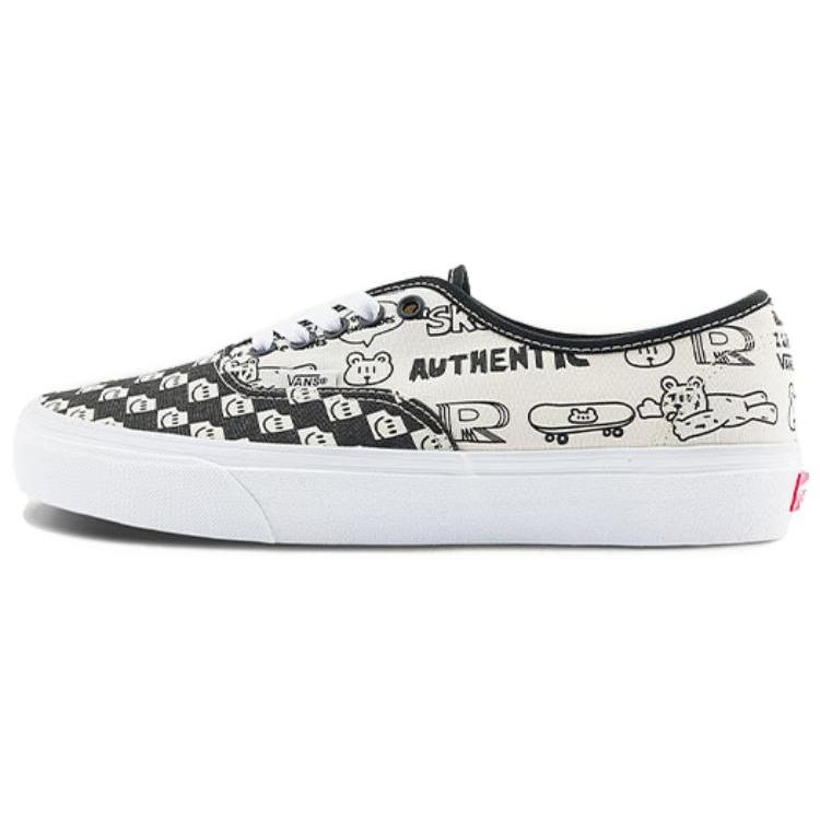 Vans Authentic x Otw Nuttsh  Black White  Men s VN0A5KS9BPR EU 38