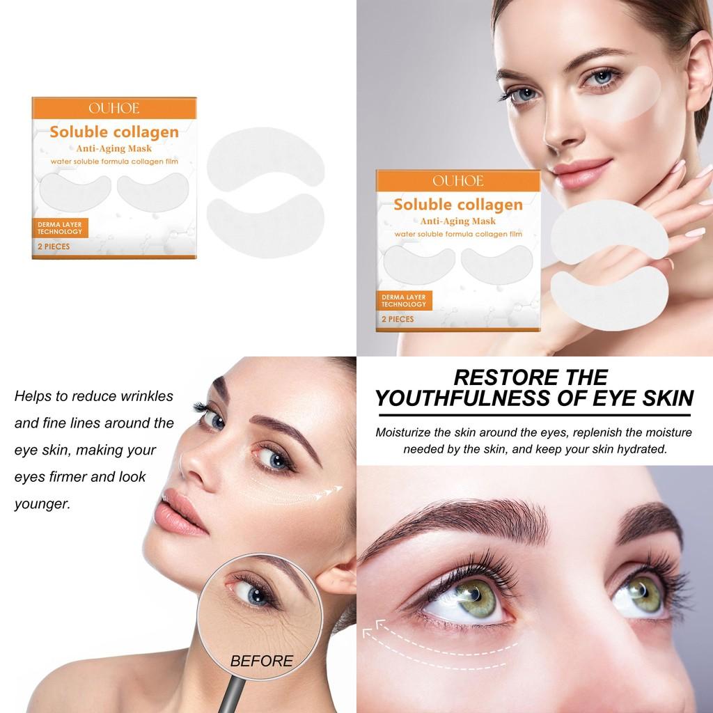 Ouhoe Collagen Soluble Eye Masks For Firming And Hydrating Delicate Eye Area
