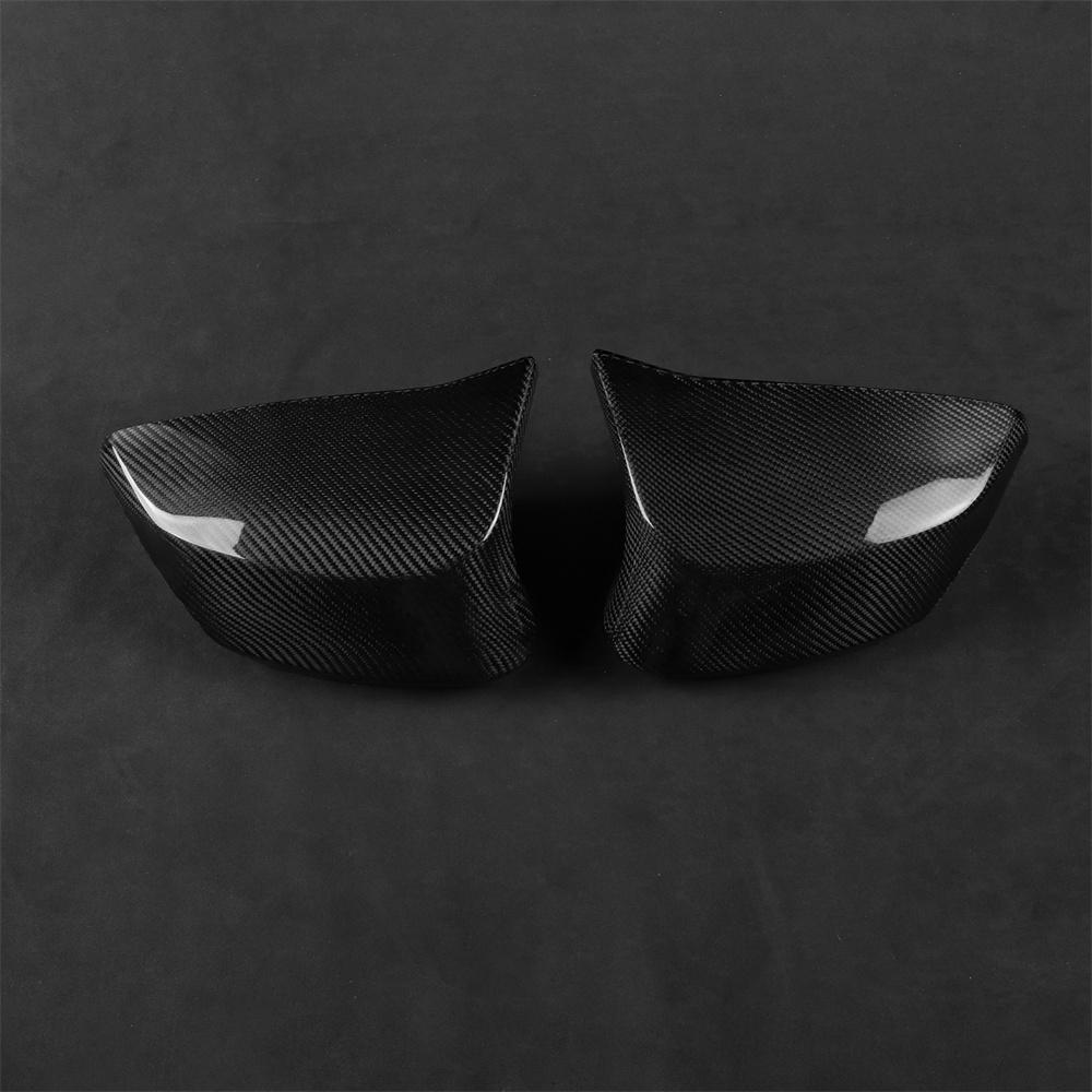 Real Carbon Fiber Side Mirror Cover Caps For Corvette C8 22-24
