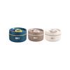 Portable Soup Container with Silicone Sealing Rings, Buckle Lid, and Fold-Down Handle, Leak Proof Hot Food Jar for Outdoor Picnics, Camping, School
