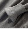Men's Korean Retro V-Neck Polo Collar Knit Sweater for Autumn/Winter