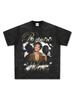 T-shirt Vintage Col Rond Lâche Bruno Lourd Brmars Mars · Manches Courtes Imprimées Coton Lavé Uno