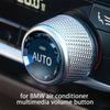 Buton de volum pentru controlul climatizării AC Capac inel de cristal pentru BMW G02 G01 G30 G12