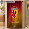 Beach Towelracing club de lens Custom Name Text Personalized Soft Towel for Beach Pool Indoor Home Decor Gift