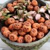 20Pcs Mini Ghost Face Pumpkin Decor Set - Halloween Resin Ornaments for Garden Potting, Micro Landscape & Party Decoration