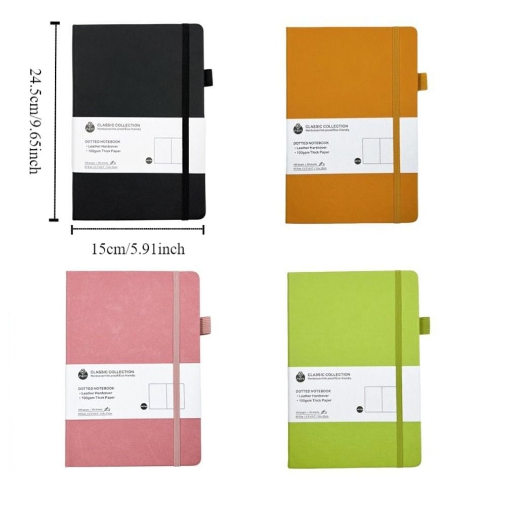Premium Journal Notebook Tie-strap Pocket Notepad Stationery Business Notebook  Gift