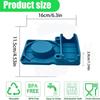 Suitable For Stanley Cup Silicone Drain Rack, Coffee Cup, Milk Bottle Cup, Ice Cream Cup, Drying Rack, Tableware Storage Rack