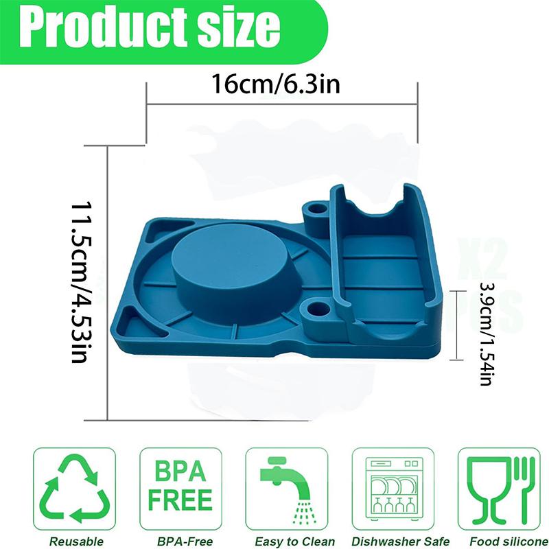 Suitable For Stanley Cup Silicone Drain Rack, Coffee Cup, Milk Bottle Cup, Ice Cream Cup, Drying Rack, Tableware Storage Rack