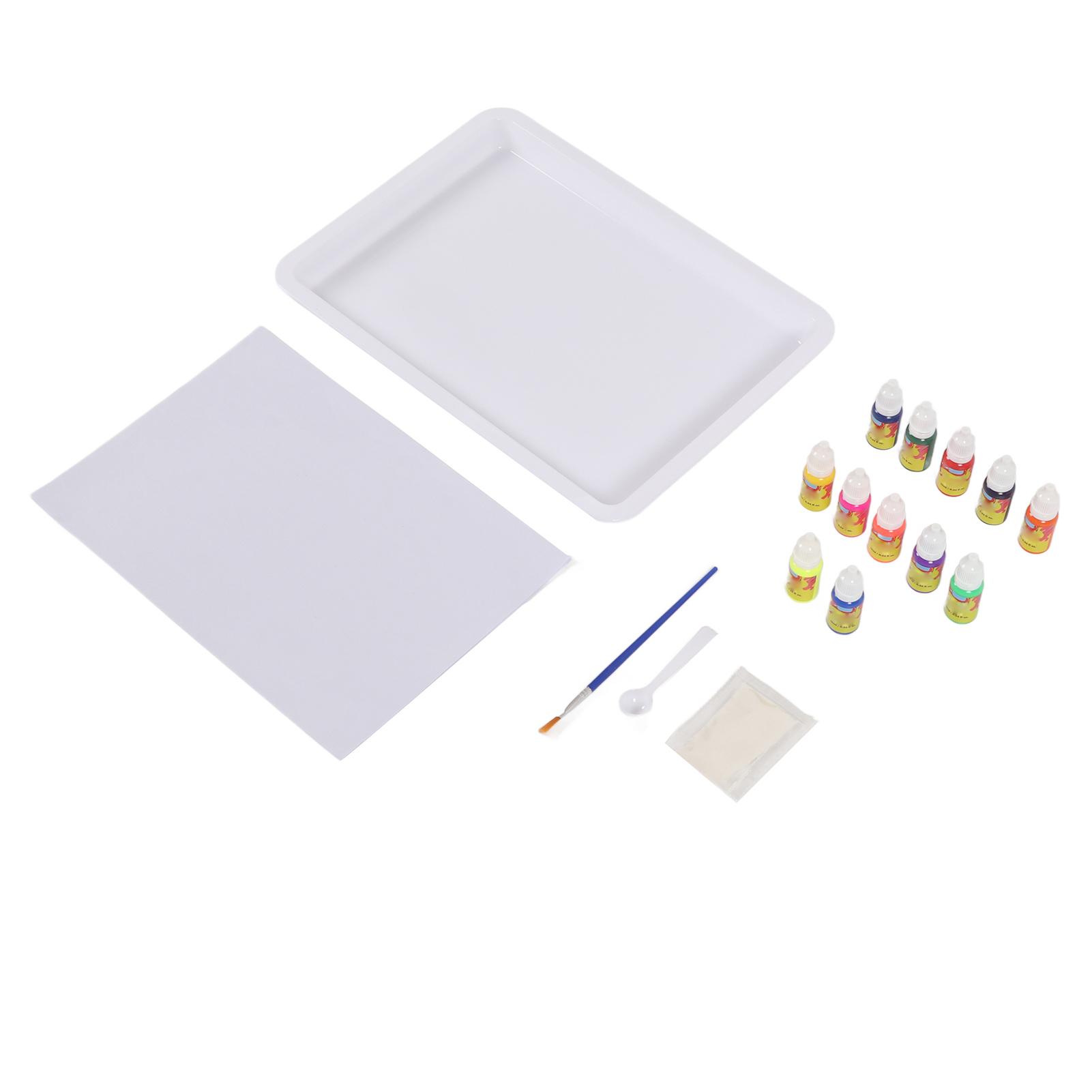 Marble Painting Kit Children s Water Extension Paint Marble Painting Set Toy Gift for Kids Children