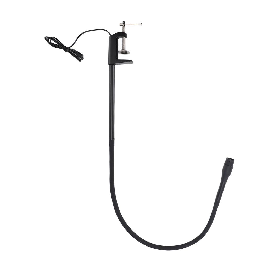 Lash Extension UV Lamp Gooseneck LED Adjustable Spot Size with Clamp Foot Pedal Switch UV Nail