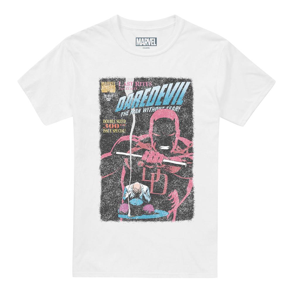 Daredevil Mens Last Rites Comic Cover T-Shirt