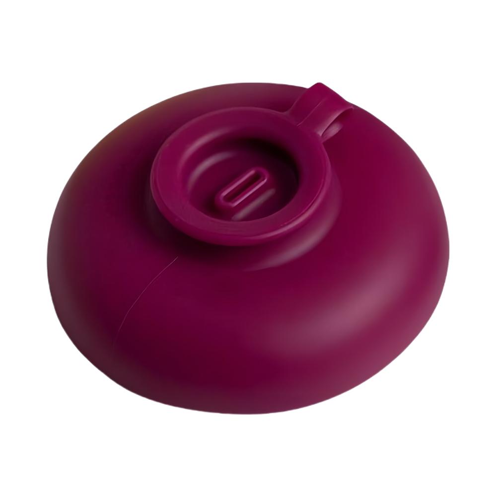 Stojan na nanuky odolný proti kapání Silikonový držák na zmrzlinu proti kapání pro děti (Nachový)