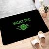 Games V-Vault T-Tec Logo Entrance Door Mat Washable Non-Slip Living Room Sofa Chairs Area Mat Kitchen Welcome Doormat