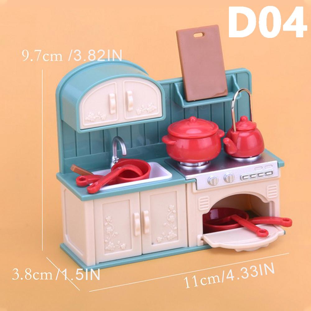 

1:12 миниатюрная мебель, лесная семейная кухонная игрушка, обеденный стол, аксессуары для кукольного домика, ванная комната, ролевые игры для девочек, подарки, игрушки