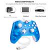 Mando de Juego USB con Cable Gamepad Joystick para Xbox One/One S PC Windows USB Plug and Play Gamepad con Doble Vibración