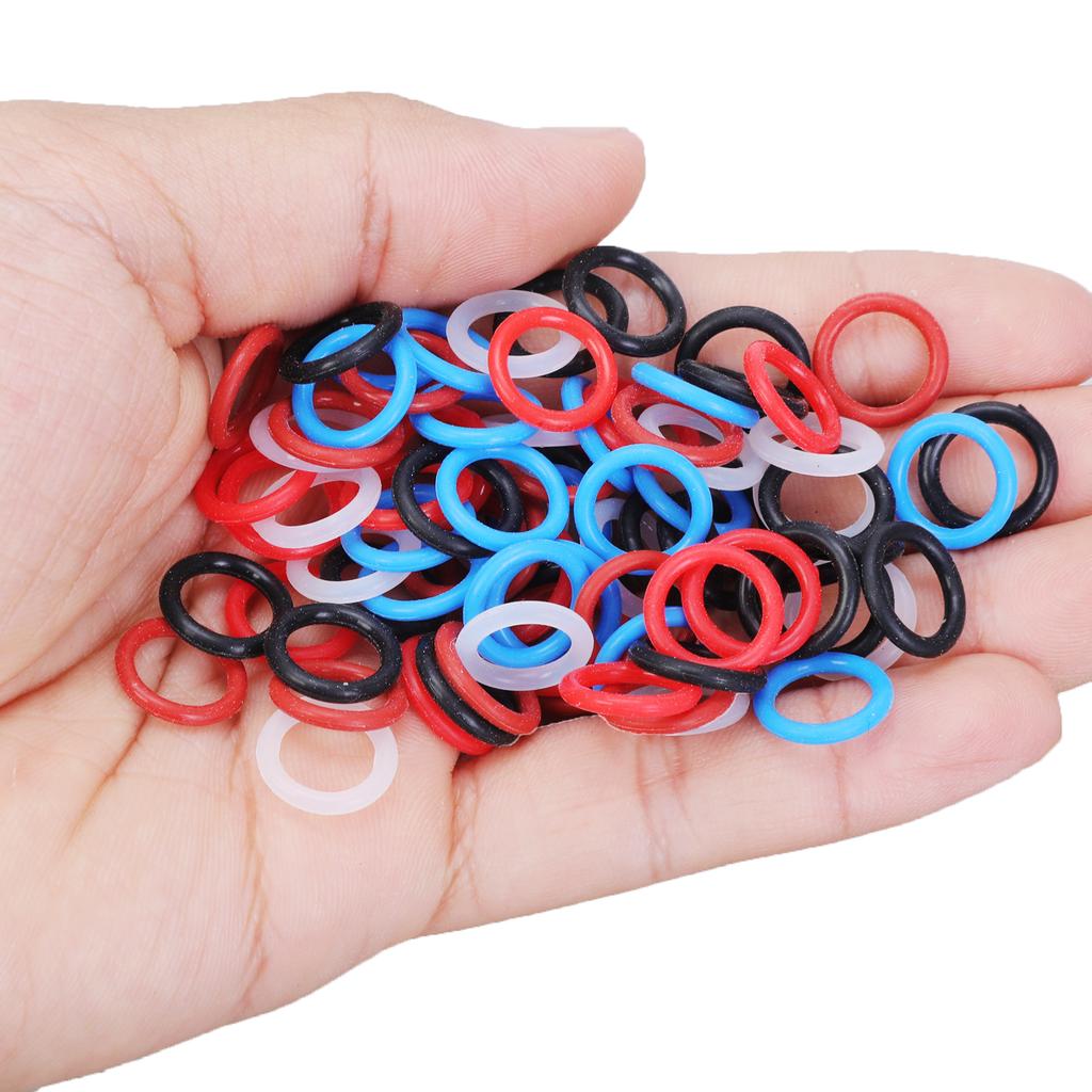 100pcs Mixed Color Pigeon Training Leg Bands For Easy Identification And Management In Racing Events