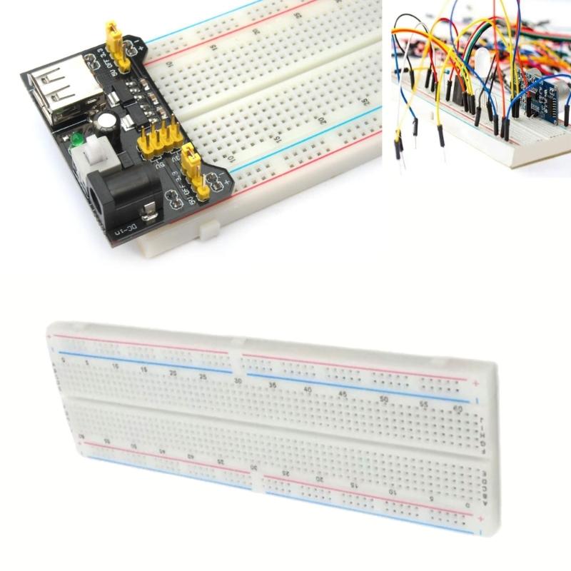 Quality 830 Tie Point Solderless Breadboard Bread Board for DIY Enthusiasts Engineers For Safe And Efficient Connection