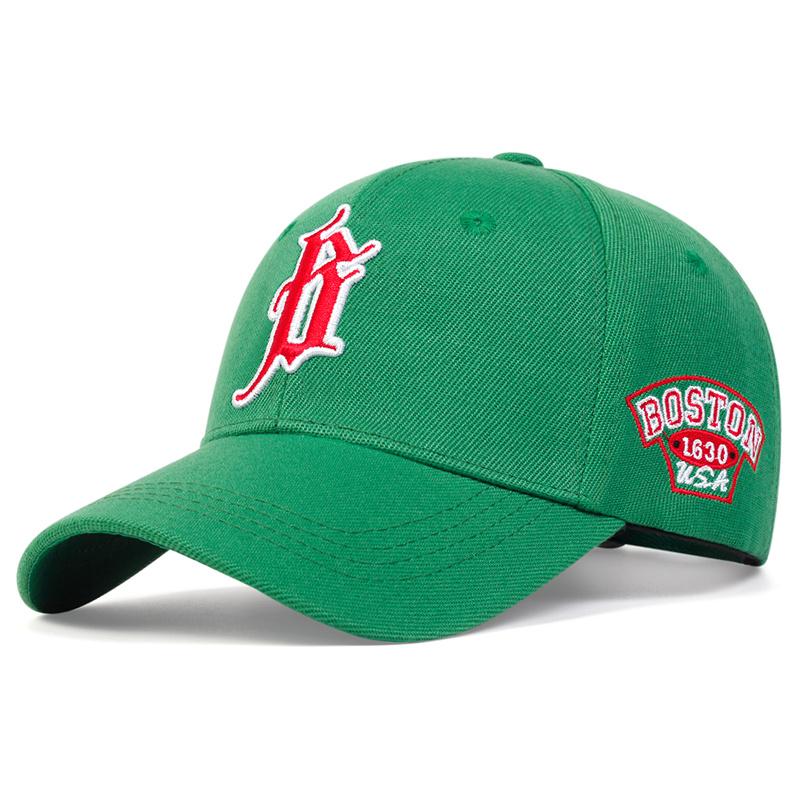 Letter B Side BOSTON Embroidery Baseball Cap Men Women Spring Summer Sun Hats Cotton Snapback Hat Unisex Hip Hop Trucker Caps