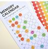 Colorful Self-Adhesive Numbered Dot Stickers for Kids - Round Index Labels for Kindergarten