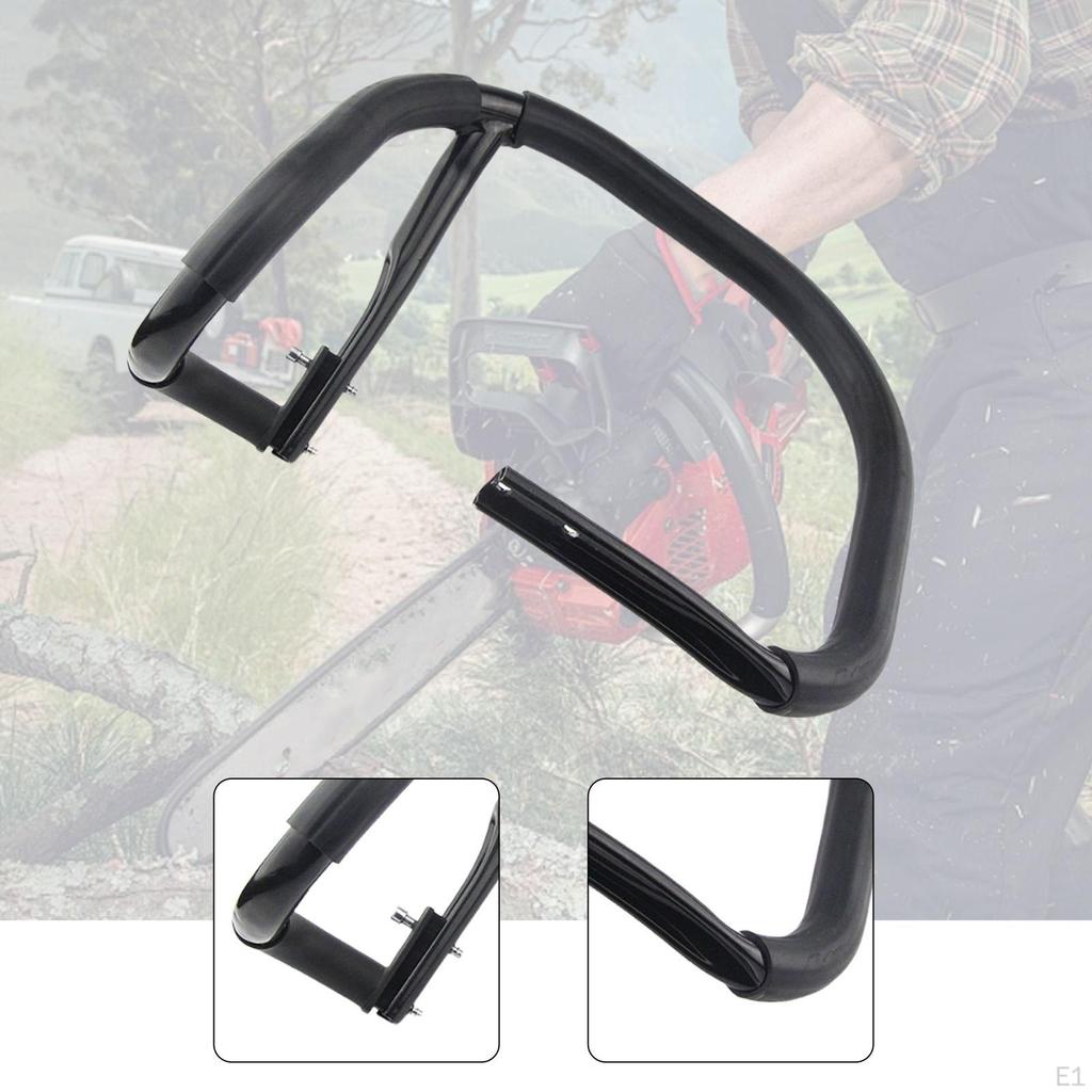 Handle Bar Ergonomic Black for 044 046 MS440 MS460 Sturdy Part, Easy to Install Anti Slip