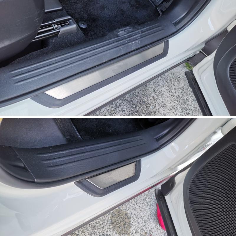 For Nissan X-Trail T33 Qashqai J12 -2025 Door Sill Pedal Guards Trim Stainless Welcome Scuff Plate Protector Car Accessories