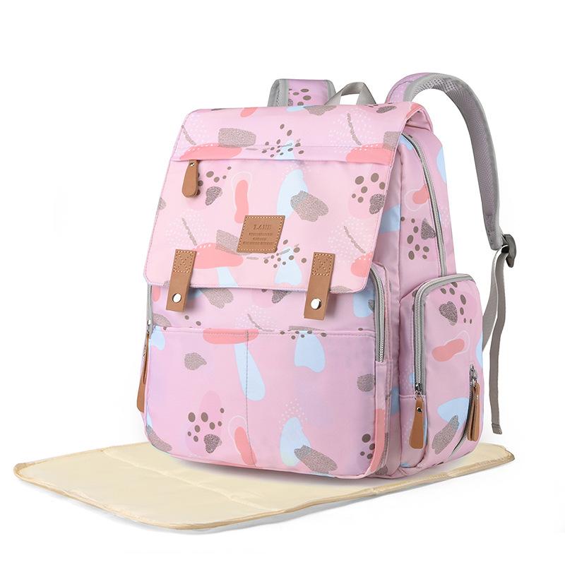 Trendy Mommy Bag New Year Fashionable Multi Functional Large Capacity Mom and Baby Portable Outing Mother and Baby Bag